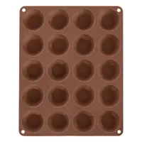 Formă de copt pentru brioșe din silicon 23,5x29 cm – Orion