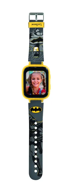 Ceas smart pentru copii Lexibook – Batman, 8GB memorie, cu cameră