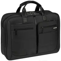 Geantă pentru laptop de afaceri Gabol Stark - Neagră, 15.6", cu 3 compartimente