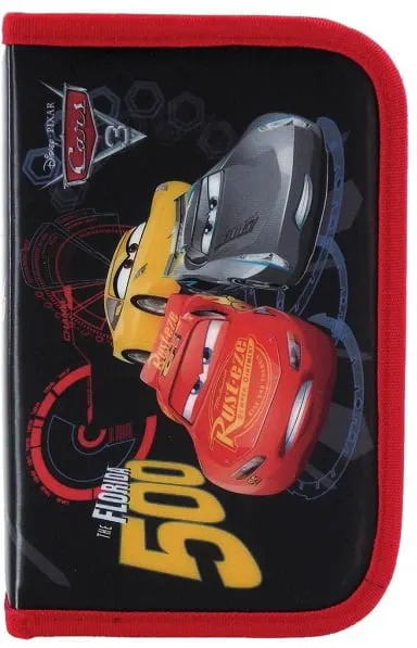 Penar scolar Derform - Cars 3, cu un fermoar