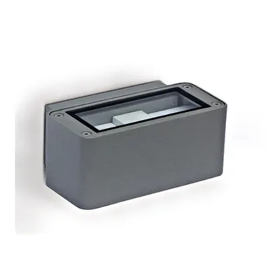 Pella LED, 4x3W, 3000K, IP54, gri