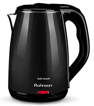 Fierbător electric Rohnson - R-7535 Safe Touch, 1500W, 1.7l, negru