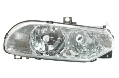 Far dreapta potrivit ALFA ROMEO 156 1997-2003 - (H1/H7, reglaj electric, fundal cromat)