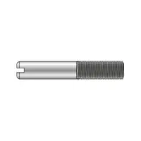 Stift Partial Filetat Crestatura 427 Otel Gr.5.8-M 8 X 25