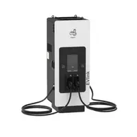 EVlink, Statie de incarcare Fast Charge Pro DC, 120kW, cu doi conectori CCS2, cablu 7.5 m