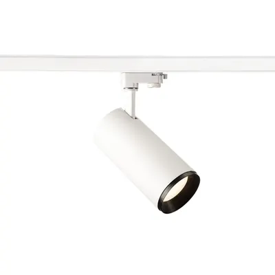 Iluminat decorativ pe sina, NUMINOS Melodii L, alb sistem 3 faze de lumina whitek / negru 4000K 24 °