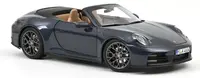 Model de colecționar NOREV Modern: Mașini - Porsche 911 Carrera Cabriolet 2025 Yachting Blue Metallic