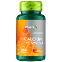 Calciu + Vitamina D3 30cps