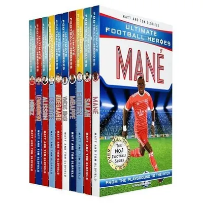 Ultimate Football Heroes Series 10 Books Collection Set
