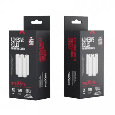 Hartie Foto MaXlife pentru Camera Digitala MXPC-100, Set 5 bucati