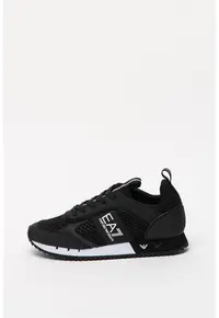 Pantofi sport unisex de plasa cu insertii de piele ecologica