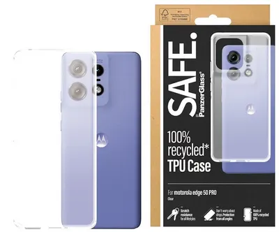 Husă SAFE - Motorola Edge 50 Pro, transparent