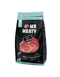 Hrană uscată câini talie mare porc și mistreț XL MR MEATY 3kg