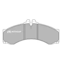 Set placute frana, frana disc MOTAQUIP LVXL989
