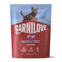 Carnilove Active Cat Dry Salmon & Turkey Kittens All Breeds 400 g