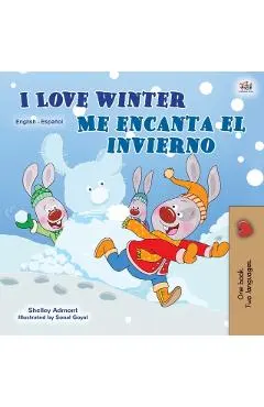I Love Winter (English Spanish Bilingual Book for Kids)