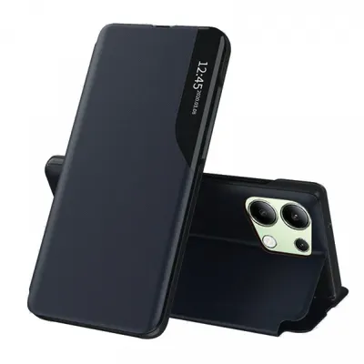 Husa pentru Xiaomi Redmi Note 13 4G, Techsuit, eFold, Albastra Inchis