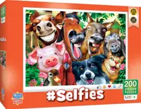 Puzzle Master Pieces din 200 de piese - Barnyard Besties
