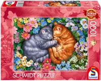 Puzzle Schmidt din 1000 piese - Micii pufoși adormiți