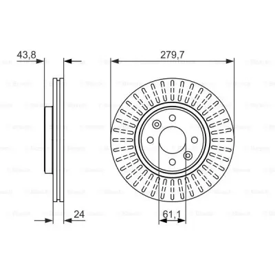 Disc frana BOSCH 0 986 479 885