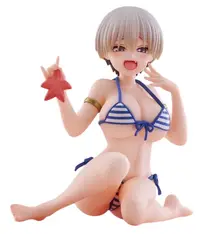 Statuetă Taito Animation: Uzaki-chan Wants to Hang Out! - Hana Uzaki (Swimsuit), 13 cm