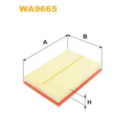 Filtru aer WIX FILTERS WA9665