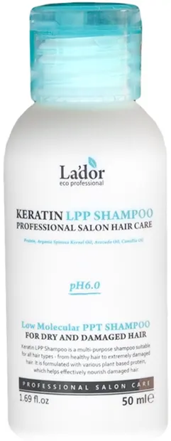 La'dor Keratin Șampon de par LPP, 50 ml