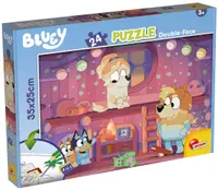 Puzzle cu două fețe Lisciani de colorat din 24 piese - Ora poveștii