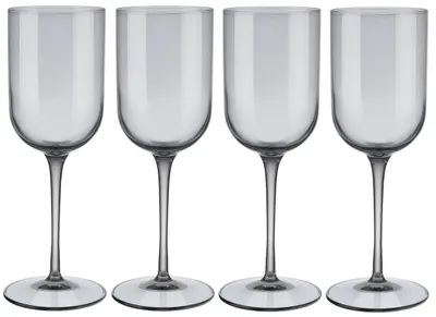 Set 4 pahare de vin Blomus - Fuum, 280 ml, gri
