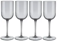 Set 4 pahare de vin Blomus - Fuum, 280 ml, gri