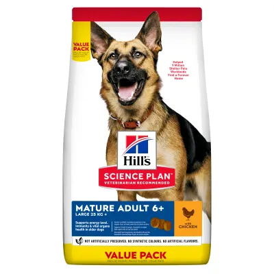 Hrana uscata caini, Hill's Science Plan Canine Mature Adult Large Chicken Value Pack, 18 kg