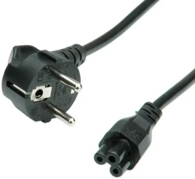 Cablu de alimentare MYCON IEC320 la IEC C5 1.8m negru, CON2308