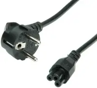 Cablu de alimentare MYCON IEC320 la IEC C5 1.8m negru, CON2308