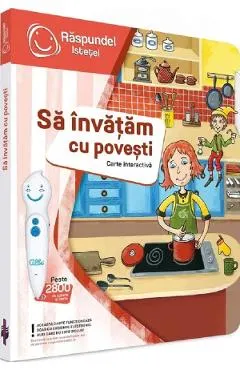 Carte interactiva: Raspundel Istetel. Sa invatam cu povesti