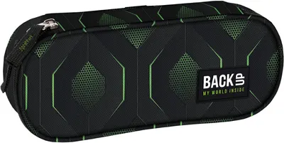 Penar oval școlar BackUp A - Desktop, 1 fermoar