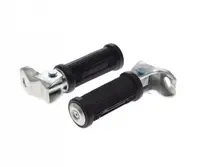 Set 2 scarite moto chopper bobber, universale, culoare negru