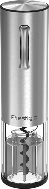 Deschizător smart de vin Prestigio - Nemi PWO103SL-EN, argentiu