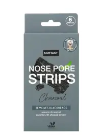 Sence Beauty Benzi pentru indepartarea punctelor negre de pe nas 6 buc