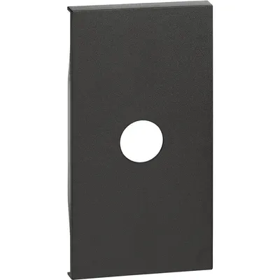 Placa pentru referintele K4202D, K4202P14, K4202P10 si K4202F Bticino Living Now KG08M2, negru