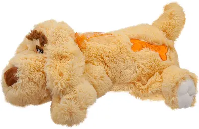 Jucărie de pluș Amek Toys - Câine, maro, 45 cm