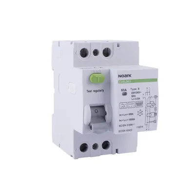 Intreruptoare diferențiale Ex9LB63 1P+N 40A 100mA