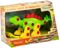 Constructor pentru copii Polesie Toys - Dinozaur Stegosaurus