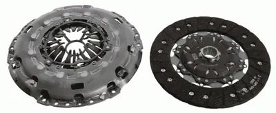Kit ambreiaj (cu setare automata; fara rulment de eliberare, 240mm) potrivit VW CALIFORNIA T6 CAMPER, MULTIVAN T6, TRANSPORTER T6, TRANSPORTER T6 CARAVELLE T6 2.0D 04.15