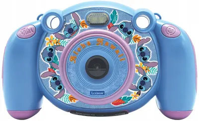 Camera pentru copii Lexibook - Stitch, cu card SD