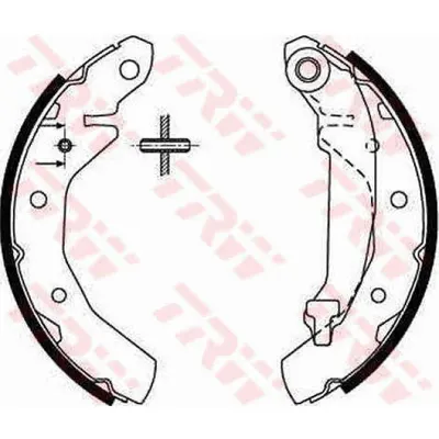 Set saboti frana TRW GS8645