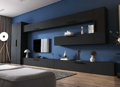 Living Pati 178 - Mobila Sufragerie Gri Antracit