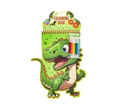 Carte de colorat Grafix cu 5 carioci diverse modele