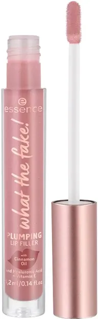 Essence Luciu de buze pentru volum What the fake, 02 Oh My Nude, 4.2 ml