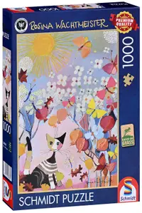 Puzzle Schmidt din 1000 piese - Pisicuță cu dungi
