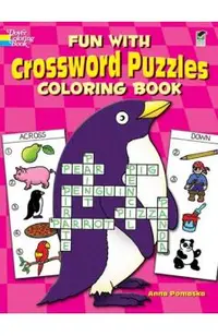 Fun with Crossword Puzzles Coloring Book